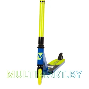 Самокат Novatrack Wolf 110P.WOLF.BBL22 (лимонный, 2022) картинка 5